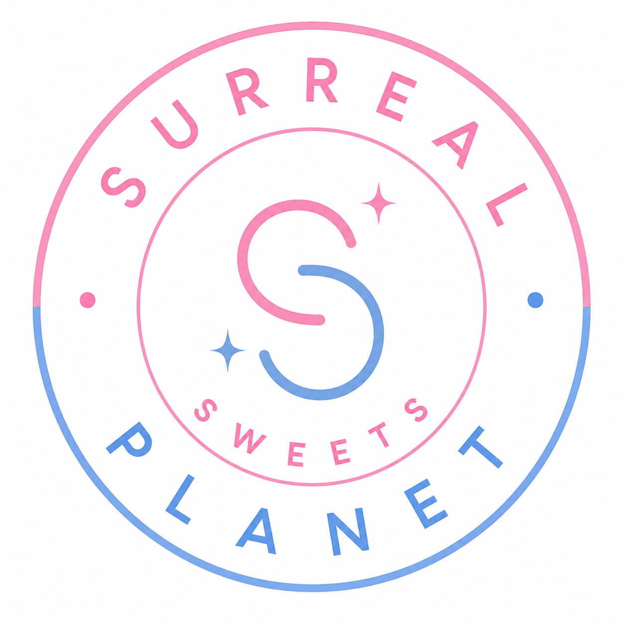 Surreal Sweets Planet logo